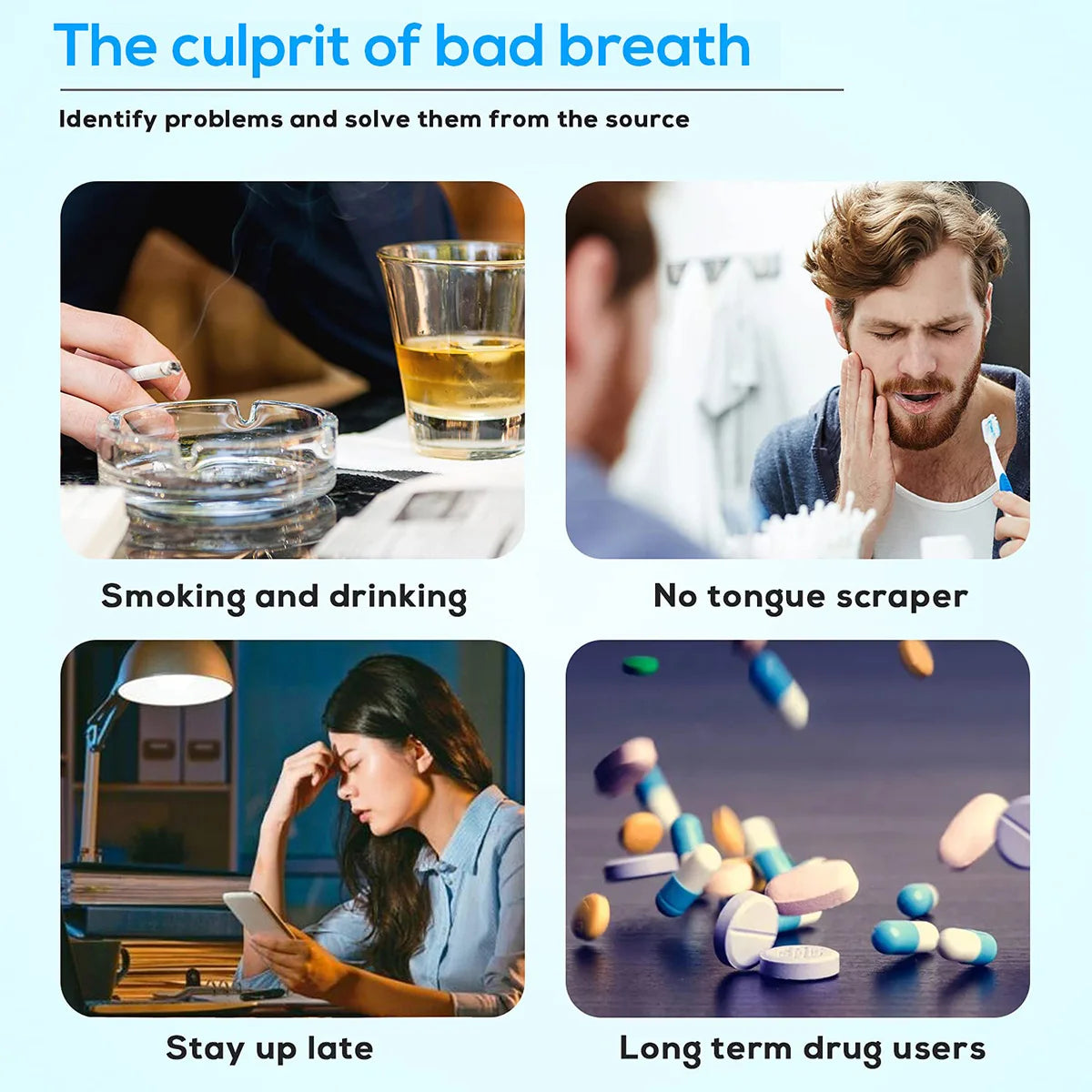 Metal Tongue Scraper