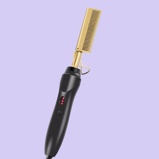 Heated Hair Straightening Comb